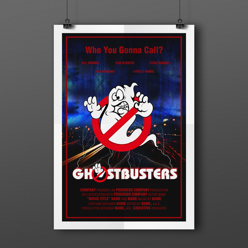 Create your own ‘80s-inspired movie poster! Diseño de Siopau Designs