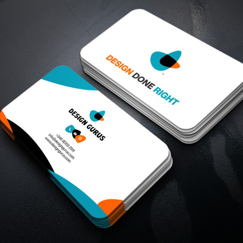 Business Card for DesignGurus.com Design réalisé par Xclusive16