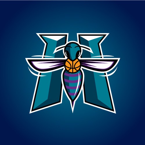 Community Contest: Create a logo for the revamped Charlotte Hornets! Design by 262_kento