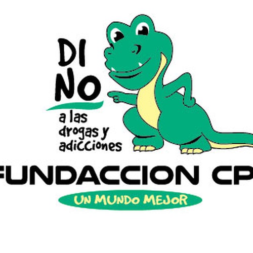 Mascota Dino A Las Drogas Y Adicciones Logo Design Contest 99designs