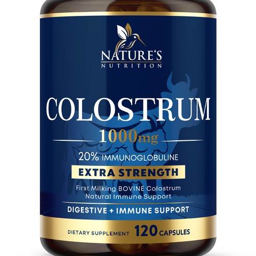 Powerful, Colostrum Design Needed for Nature's Nutrition Design by Encephalon™