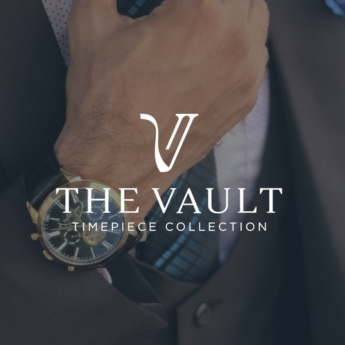 The Vault | Timepiece Collection Logo Contest Design by BrandWorks™