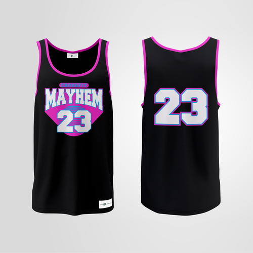 Miami Inspired Jersey Shirt Design by Apex Rabbit