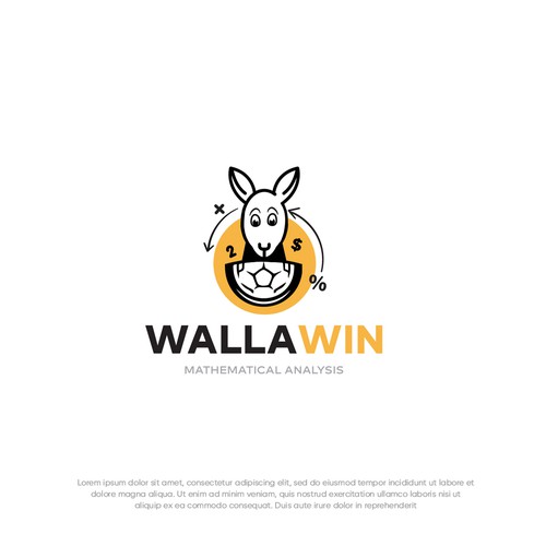 crea un logo per WallaWin Design by Hamid Saddique
