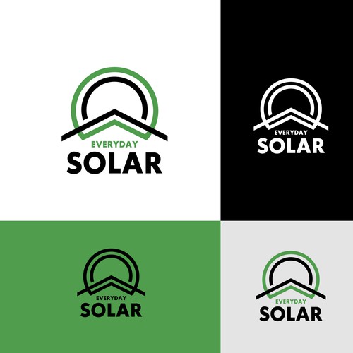 Everyday Solar Logo Design Design by Transformed Design Inc.