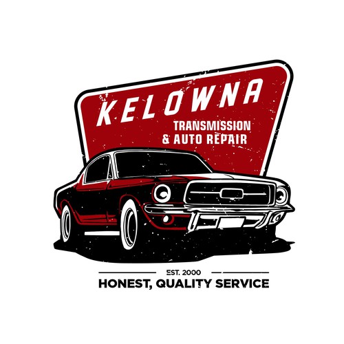 Retro inspired logo for our family owned and operated auto repair shop Design von Hadeboga Studio