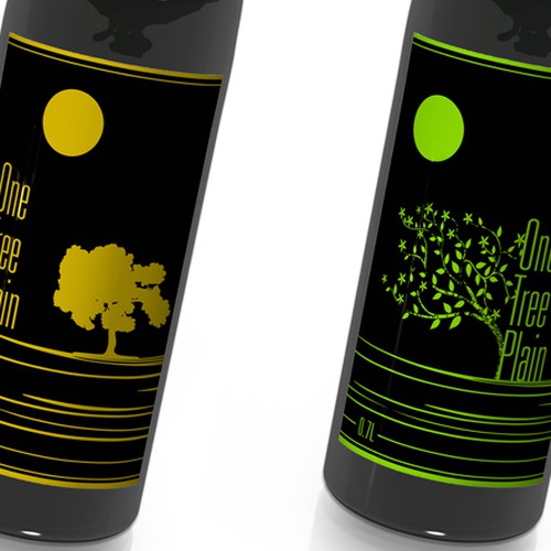 One Tree Plain wine label Réalisé par D'D Design