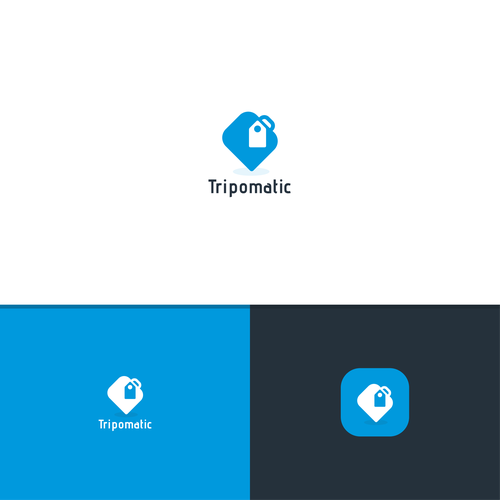 New logo for rebranding a trip planning app Design by Kr8v.in
