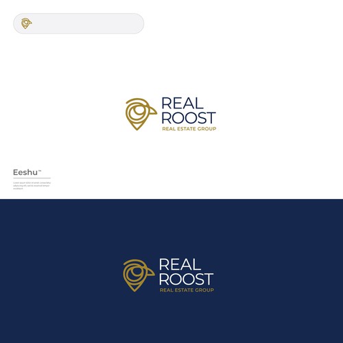 Innovative and Unforgettable: A Real Estate Logo Redesign Design by Eeshu