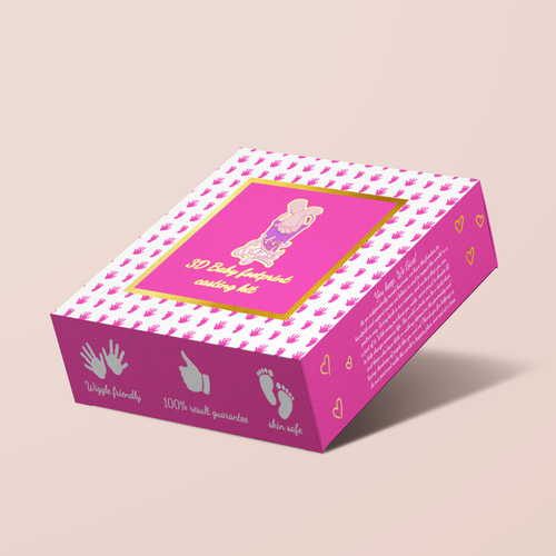 Design of unique menstrual underwear packaging