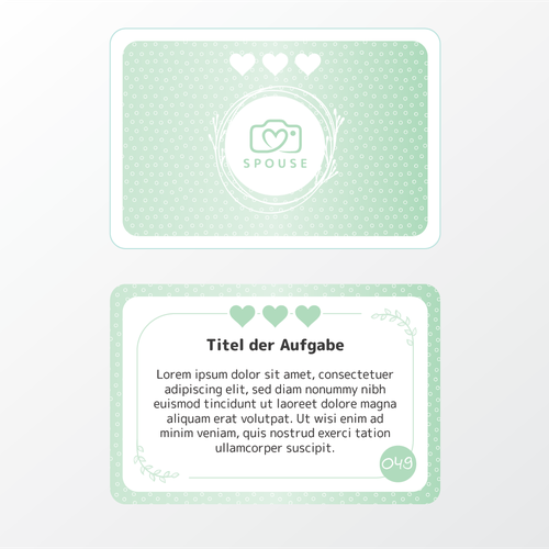 Proposta di design per un contest della categoria Biglietto o invito realizzata da Wolfie3D