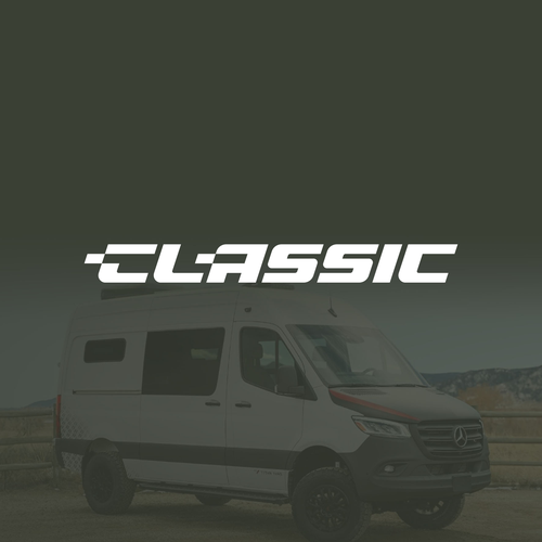 Camper Van Model Logo - "Classic" Diseño de REDjo_design