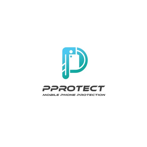 PPROTECT (Phone protect logo) (mobile cases and screen protectors) Design by BigLike