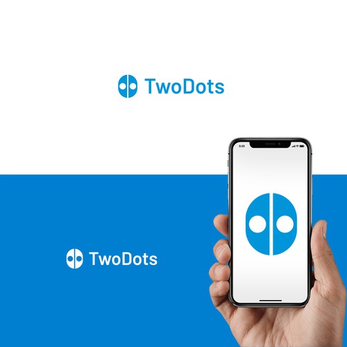 Two Dots Software Fraud Prevention Logo Design - Modern and Simple! Design by wielliam