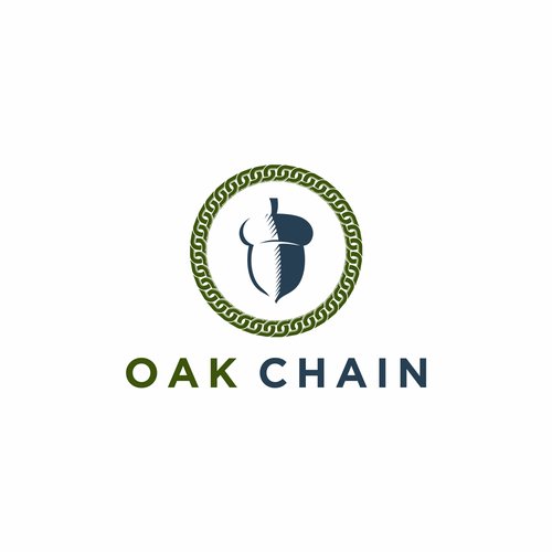 Oak Chain Logo Diseño de rejotakyin