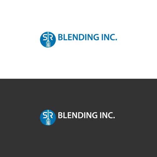 Logo for SR Blending Inc. Design by dnlsgrignelli