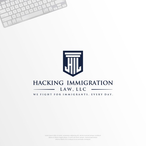 Law Firm Logo-ontwerp door harodsgn™