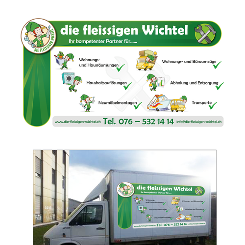 Signage contest entry by pixelwerk