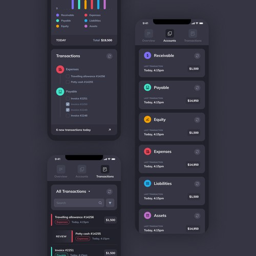 Designs | Innovative Design Needed for IOS Accounting App | App design ...