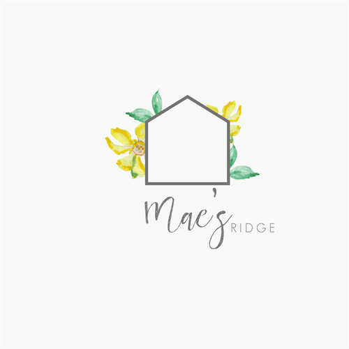 Wedding Venue needs a Modern Farmhouse logo with a bit of fun! Design by AnaLogo