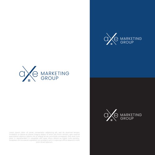 aXe Marketing Group needs a cool and creative logo Design by Dadisigner