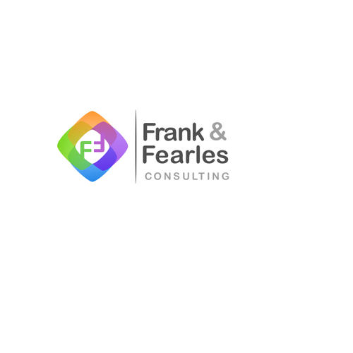 Create a logo for Frank and Fearless Consulting Réalisé par kevroni