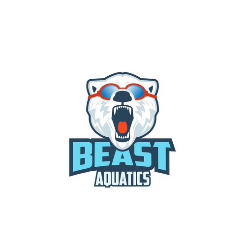 Strong, athletic Yeti design for a new team! Design by Creafyx