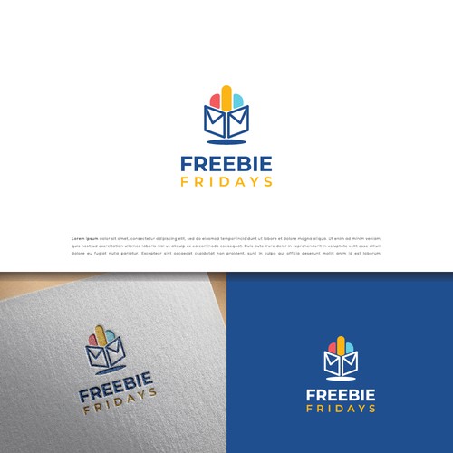 Freebie Fridays - Fun Modern Logo that grabs attention! :) Design by Ardiaz ࿇