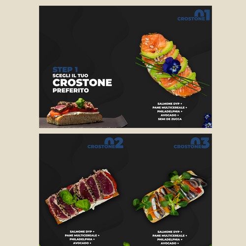 Menu contest entry by yummy