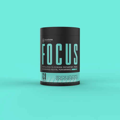 Design Label for a new supplement brand por Muhiuddin99