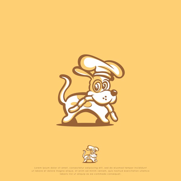 Design by Dhiyaa Naufalr titled "Chef Of sausage"