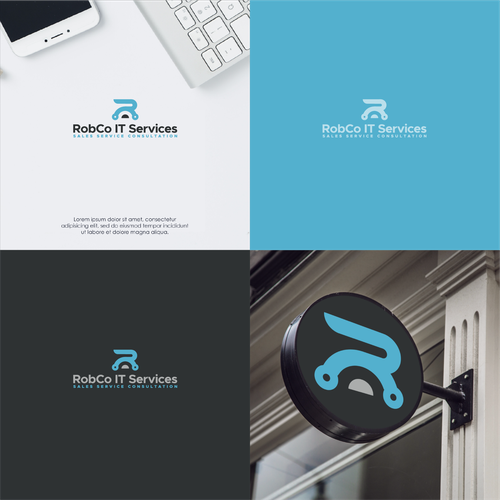 RobCo IT Services Logo Design by Artba
