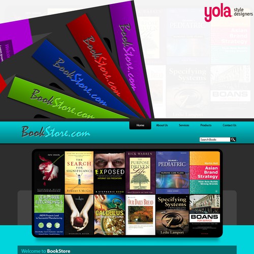 1-3 Page Website Template Design von zetzab