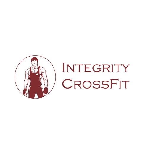 We need a gritty and raw design for a new CrossFit gym! Design by Irina Skripnik