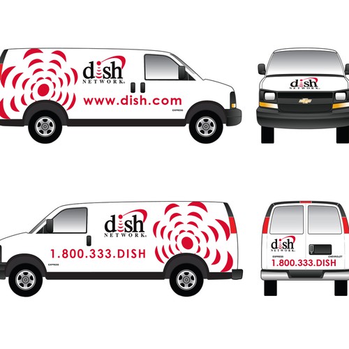 コンペ「V&S 002 ~ REDESIGN THE DISH NETWORK INSTALLATION FLEET」のデザイン by chokas eyeさん 