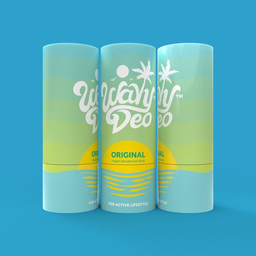 Design creative product packaging for an up and coming deodorant brand! Design by baugaus