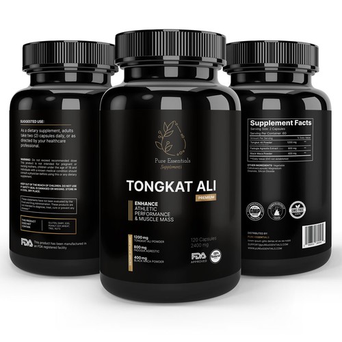 Design di Design a modern product label for my supplement bottle di sazzad_abir