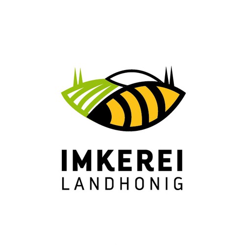 Ausdruckstarkes Logo für kleine ländliche Imkerei | Logo und