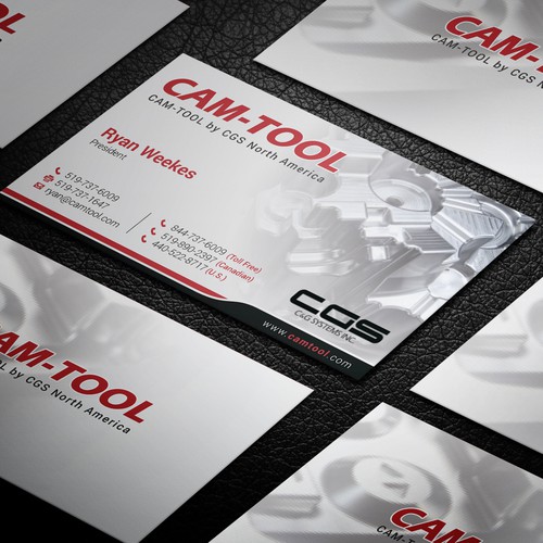 CAD/CAM software company needs new buisness cards | Business card contest