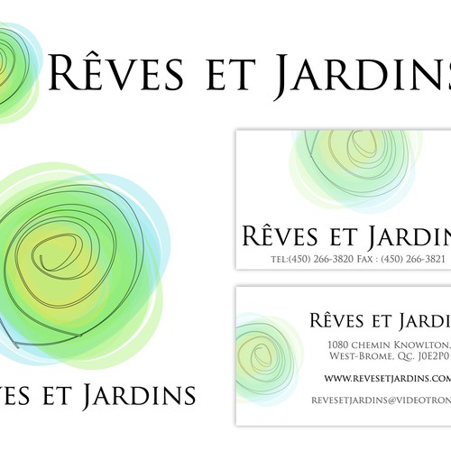 Logo & business card contest entry by Zoe™