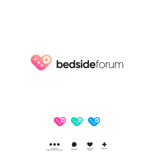 Design a LOGO for a Live Chat App for Patients and their Families! Design by camuflasha