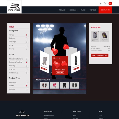 Web page design contest entry by Designersantu