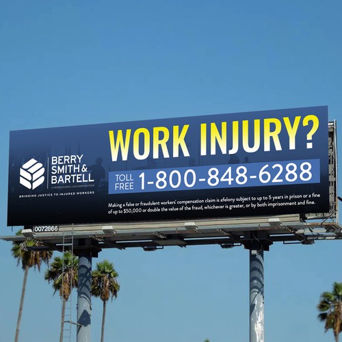 Law Firm Billboard Design by Deep@rt