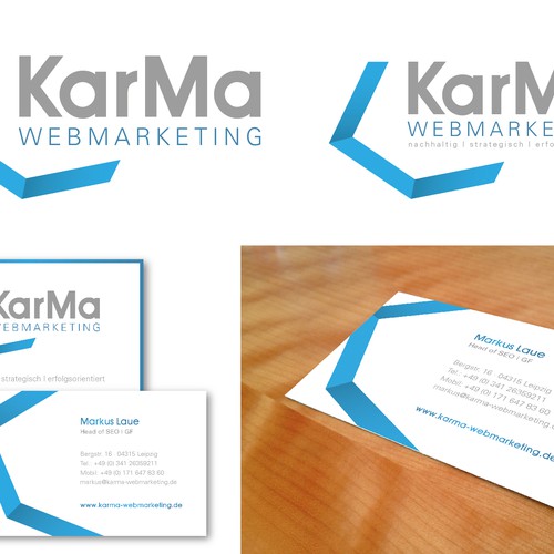 Logo & business card contest entry by Ssaimen