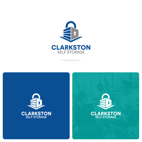 Self Storage Logo | Clarkston Self Storage Design by Lunatix!