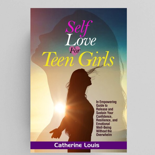 colorful cover to appeal to teen girls and their self-esteem Design by COMGUYZ