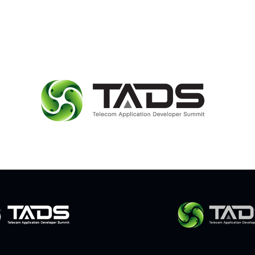logo for TADS (acronym means: Telecom Application Developer Summit) Design by aurelizza