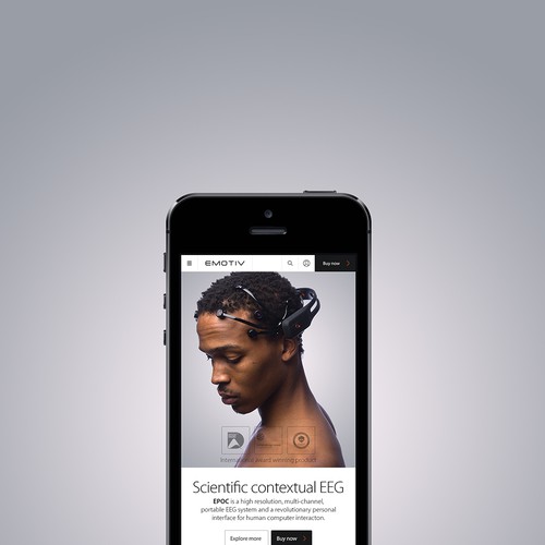 Redesign website for International Award Winning EEG system Design by Brace