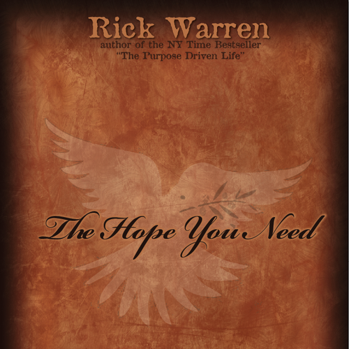 Design Rick Warren's New Book Cover Diseño de DawnDesign