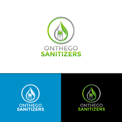 New Sanitizer Product needs clean, modern, approachable logo to communicate state-of-the-art product Design by CHICO_08